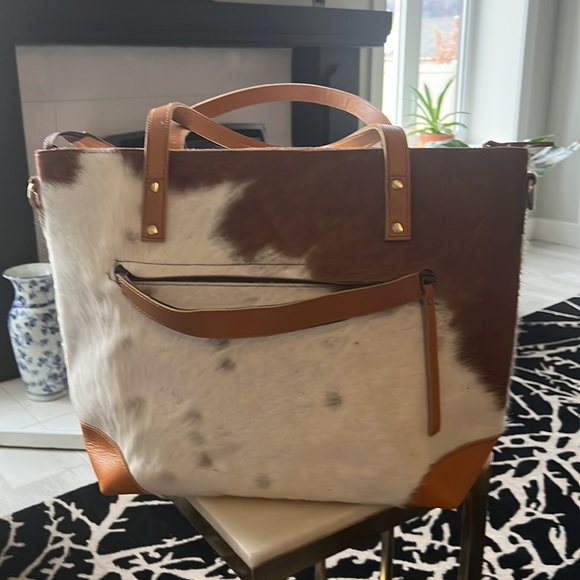 Montana Hudson Leather Cowhide Purse - Picture 2 of 3